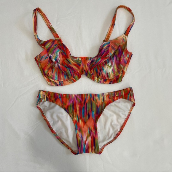 Freya 2 piece bathing suit size small bottom size 32G top NWT - Picture 1 of 8